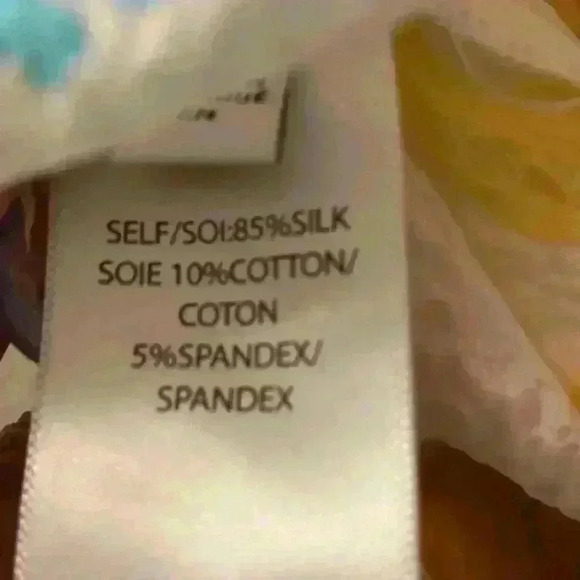 Tanya Taylor Illa Woman’s Silk Blend Top Size 6 - Picture 9 of 9